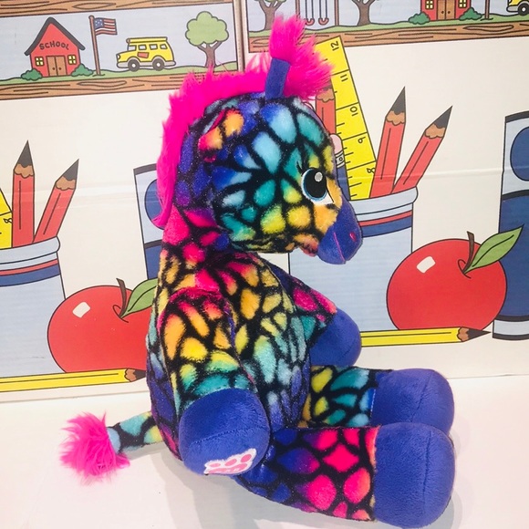 Rainbow Wild Style Giraffe Build A Bear - Picture 3 of 7